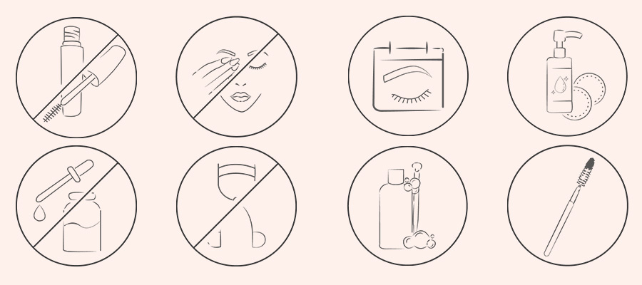 Comment entretenir ses extensions de cils ?